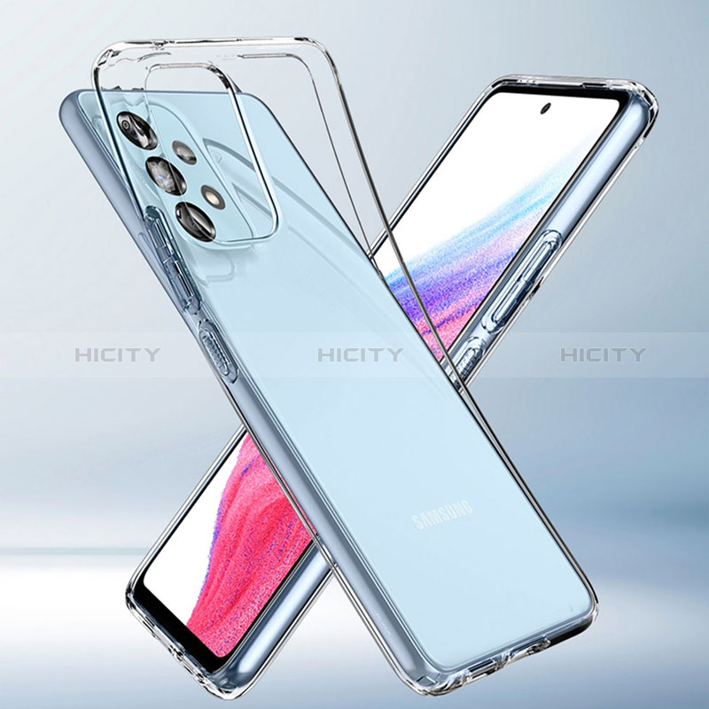 Silikon Schutzhülle Ultra Dünn Tasche Durchsichtig Transparent T05 für Samsung Galaxy A52s 5G Klar