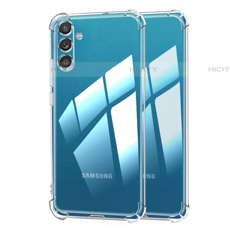 Silikon Schutzhülle Ultra Dünn Tasche Durchsichtig Transparent T05 für Samsung Galaxy M13 4G Klar Plus