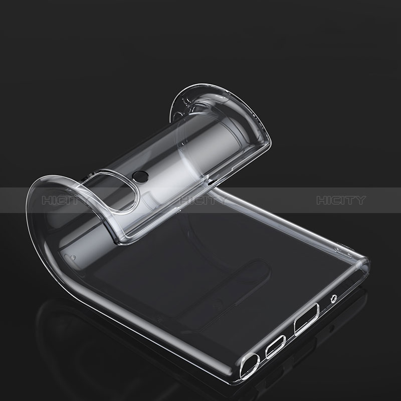 Silikon Schutzhülle Ultra Dünn Tasche Durchsichtig Transparent T05 für Samsung Galaxy Note 10 Plus 5G Klar