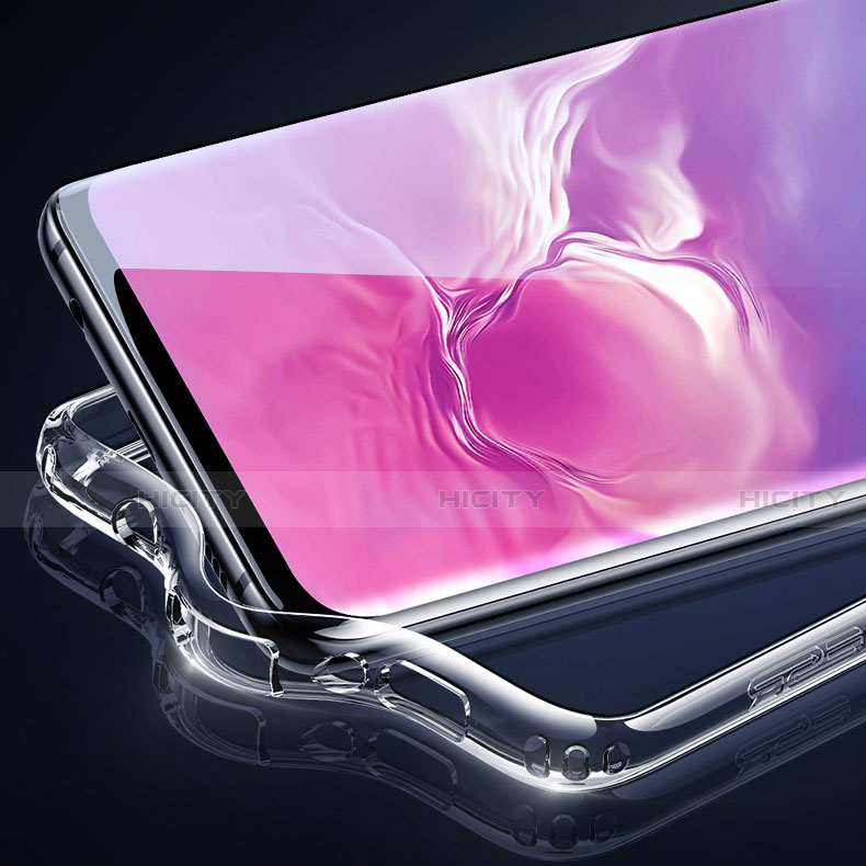 Silikon Schutzhülle Ultra Dünn Tasche Durchsichtig Transparent T05 für Samsung Galaxy S10 5G Klar