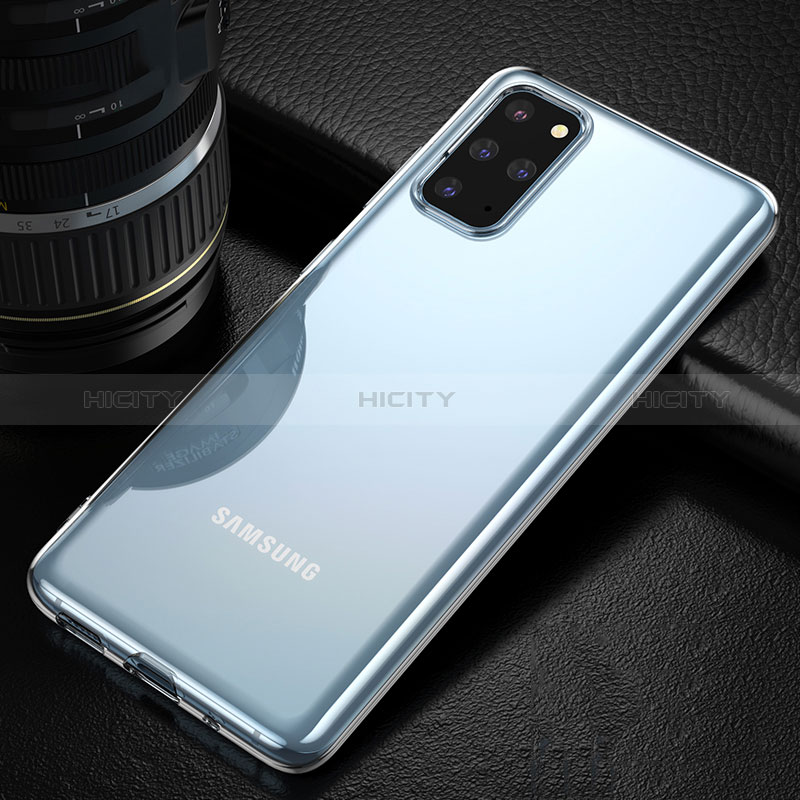 Silikon Schutzhülle Ultra Dünn Tasche Durchsichtig Transparent T05 für Samsung Galaxy S20 Plus Klar Plus