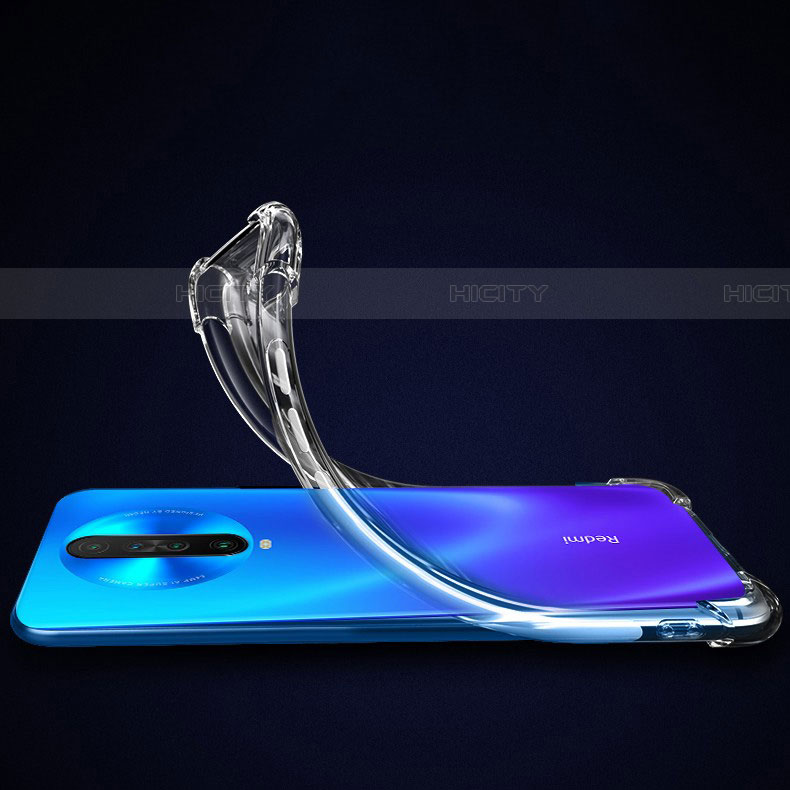 Silikon Schutzhülle Ultra Dünn Tasche Durchsichtig Transparent T05 für Xiaomi Poco X2 Klar groß