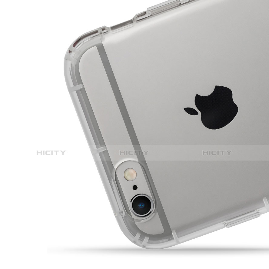 Silikon Schutzhülle Ultra Dünn Tasche Durchsichtig Transparent T06 für Apple iPhone 6 Klar