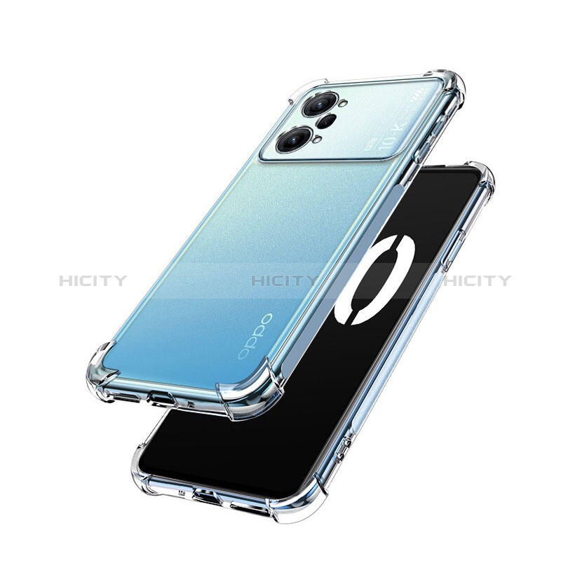 Silikon Schutzhülle Ultra Dünn Tasche Durchsichtig Transparent T06 für Oppo K10 Pro 5G Klar groß