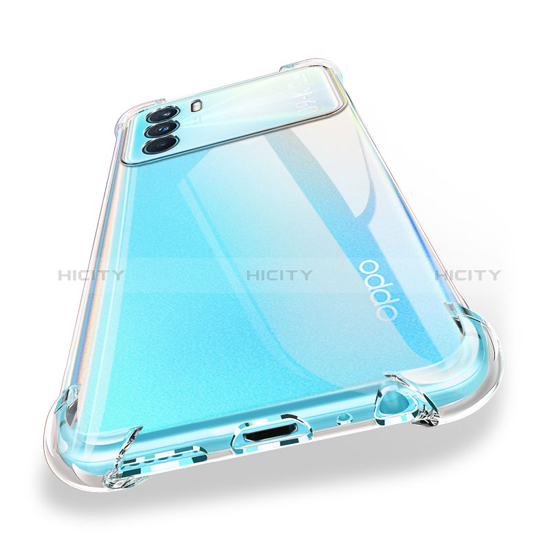 Silikon Schutzhülle Ultra Dünn Tasche Durchsichtig Transparent T06 für Oppo K9 Pro 5G Klar