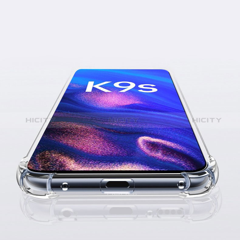 Silikon Schutzhülle Ultra Dünn Tasche Durchsichtig Transparent T06 für Oppo K9S 5G Klar