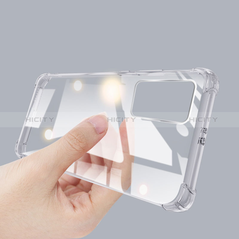 Silikon Schutzhülle Ultra Dünn Tasche Durchsichtig Transparent T06 für Samsung Galaxy A52s 5G Klar Plus