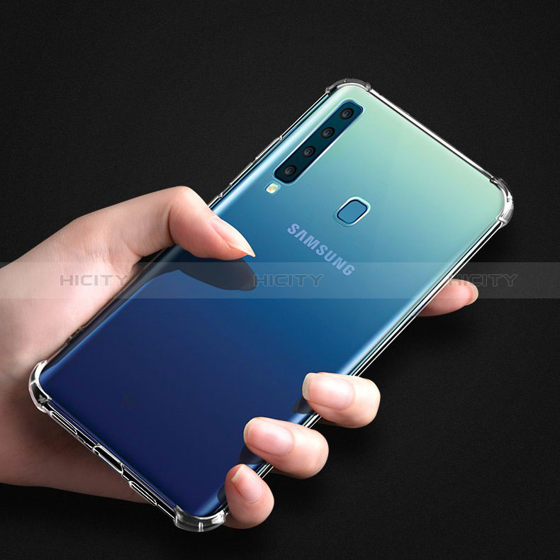 Silikon Schutzhülle Ultra Dünn Tasche Durchsichtig Transparent T06 für Samsung Galaxy A9 (2018) A920 Klar