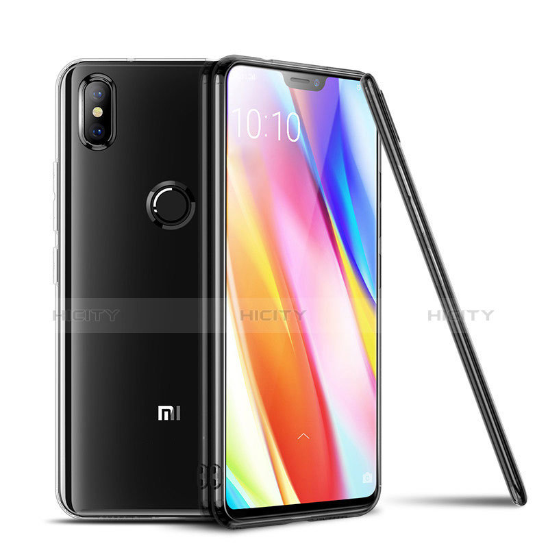 Silikon Schutzhülle Ultra Dünn Tasche Durchsichtig Transparent T06 für Xiaomi Mi 8 Klar