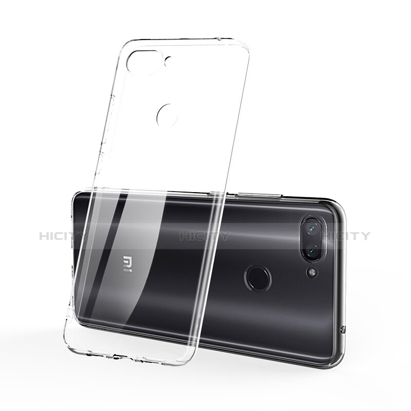 Silikon Schutzhülle Ultra Dünn Tasche Durchsichtig Transparent T06 für Xiaomi Mi 8 Lite Klar