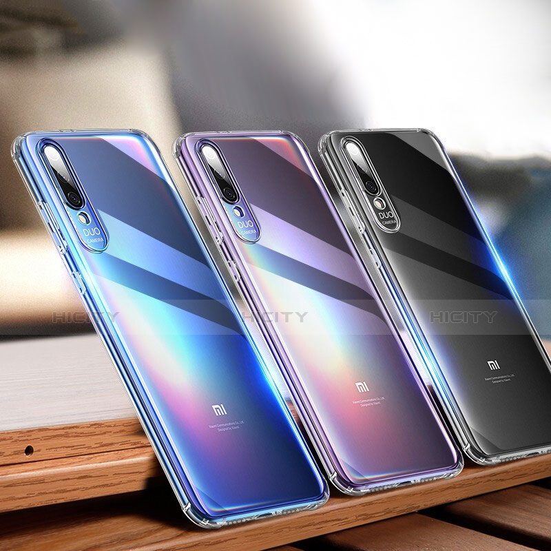 Silikon Schutzhülle Ultra Dünn Tasche Durchsichtig Transparent T06 für Xiaomi Mi 9 Klar