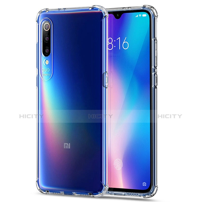 Silikon Schutzhülle Ultra Dünn Tasche Durchsichtig Transparent T06 für Xiaomi Mi 9 Klar