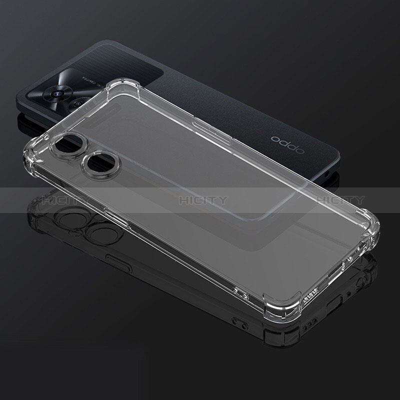 Silikon Schutzhülle Ultra Dünn Tasche Durchsichtig Transparent T07 für Oppo A1 5G Klar