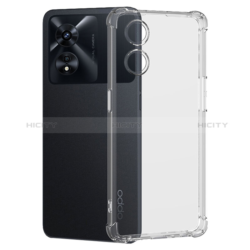 Silikon Schutzhülle Ultra Dünn Tasche Durchsichtig Transparent T07 für Oppo A1 Pro 5G Klar