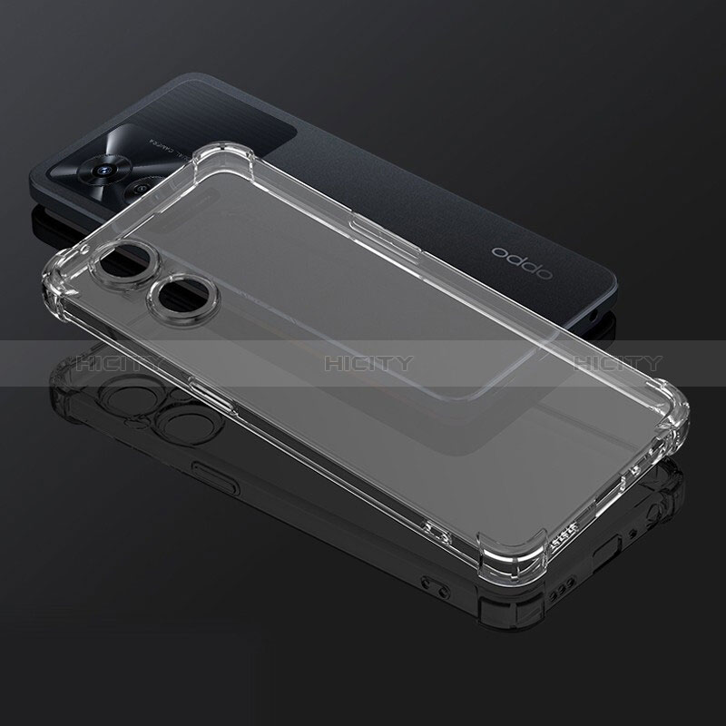 Silikon Schutzhülle Ultra Dünn Tasche Durchsichtig Transparent T07 für Oppo A1x 5G Klar