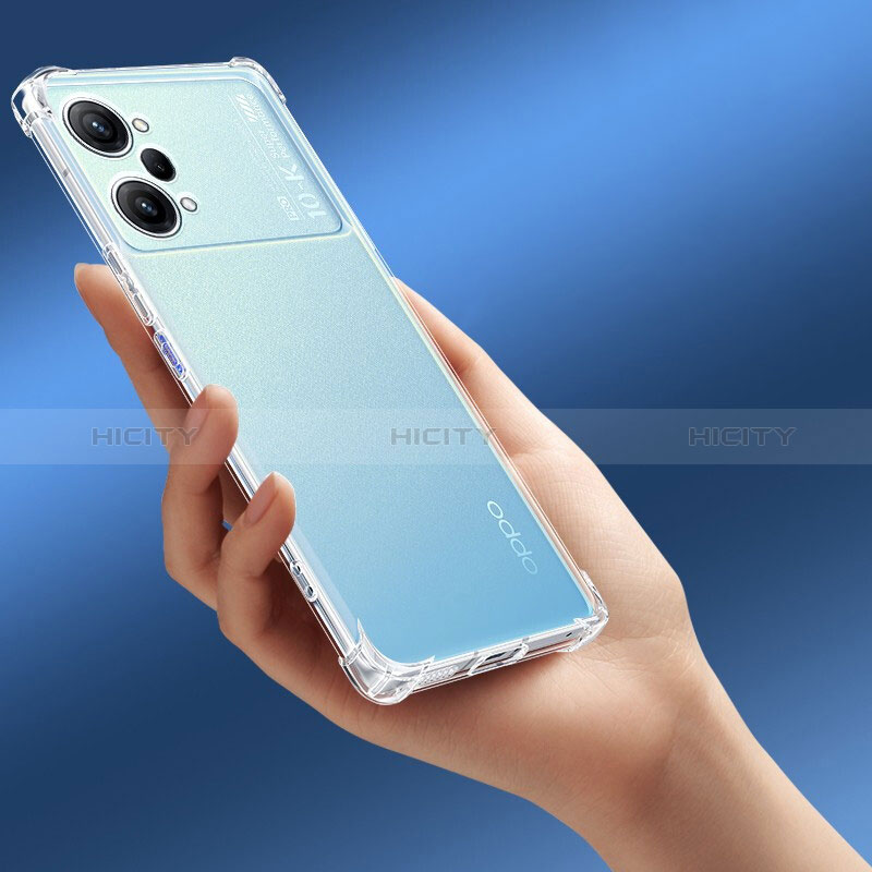 Silikon Schutzhülle Ultra Dünn Tasche Durchsichtig Transparent T07 für Oppo K10 Pro 5G Klar groß