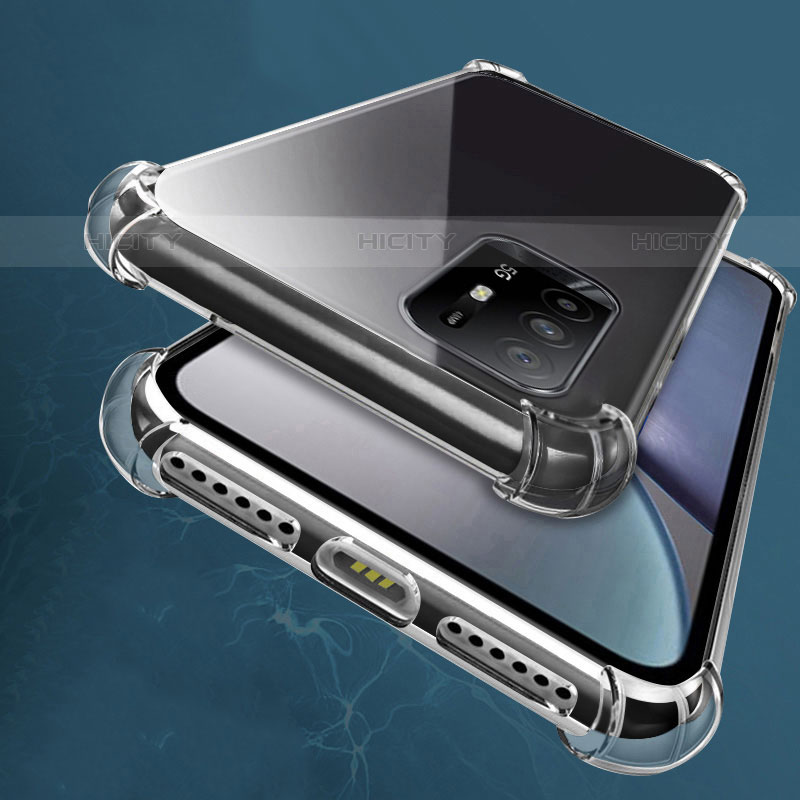 Silikon Schutzhülle Ultra Dünn Tasche Durchsichtig Transparent T07 für Oppo Reno5 Z 5G Klar
