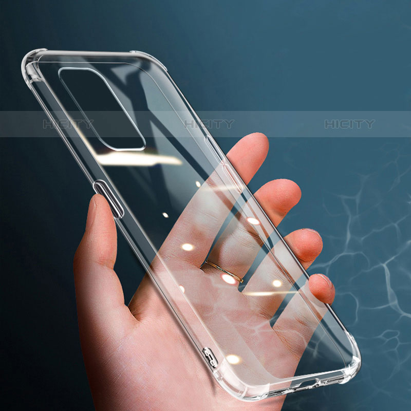 Silikon Schutzhülle Ultra Dünn Tasche Durchsichtig Transparent T07 für Oppo Reno5 Z 5G Klar