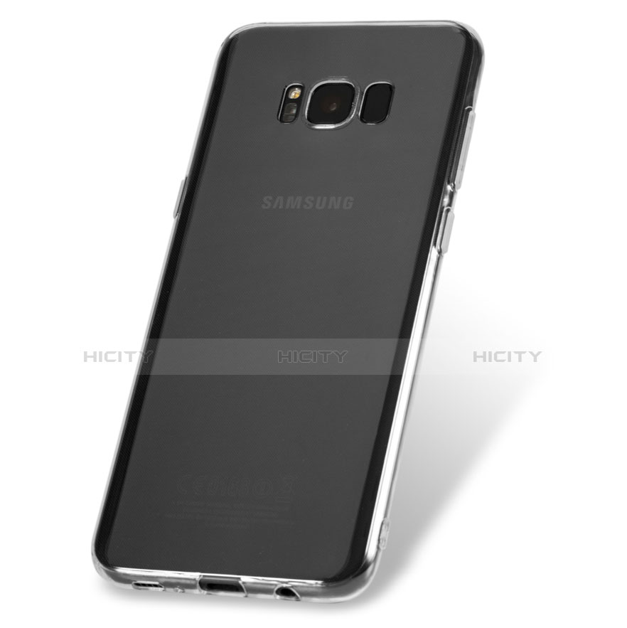 Silikon Schutzhülle Ultra Dünn Tasche Durchsichtig Transparent T07 für Samsung Galaxy S8 Klar