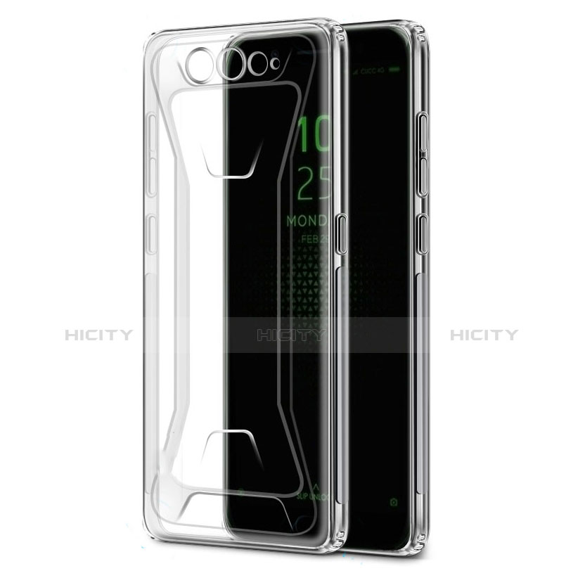 Silikon Schutzhülle Ultra Dünn Tasche Durchsichtig Transparent T07 für Xiaomi Black Shark Klar