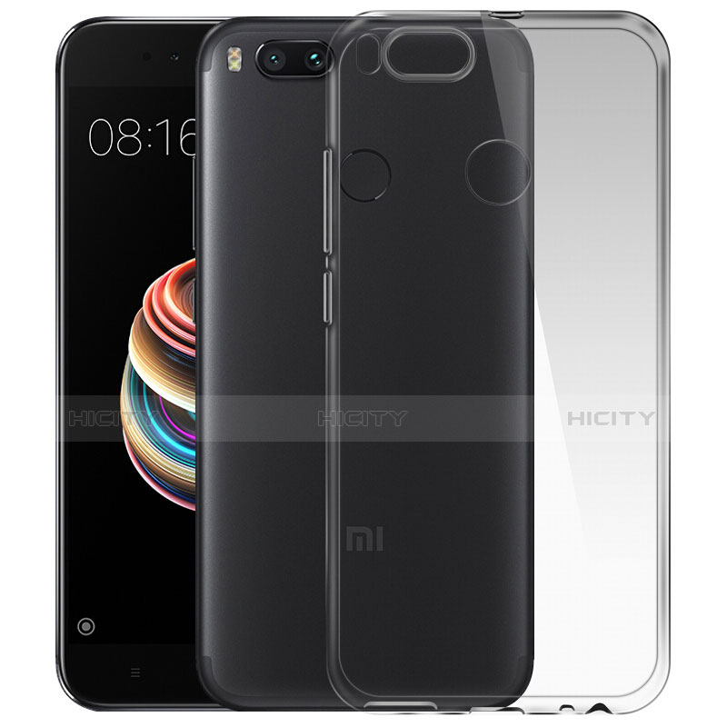 Silikon Schutzhülle Ultra Dünn Tasche Durchsichtig Transparent T07 für Xiaomi Mi 5X Klar