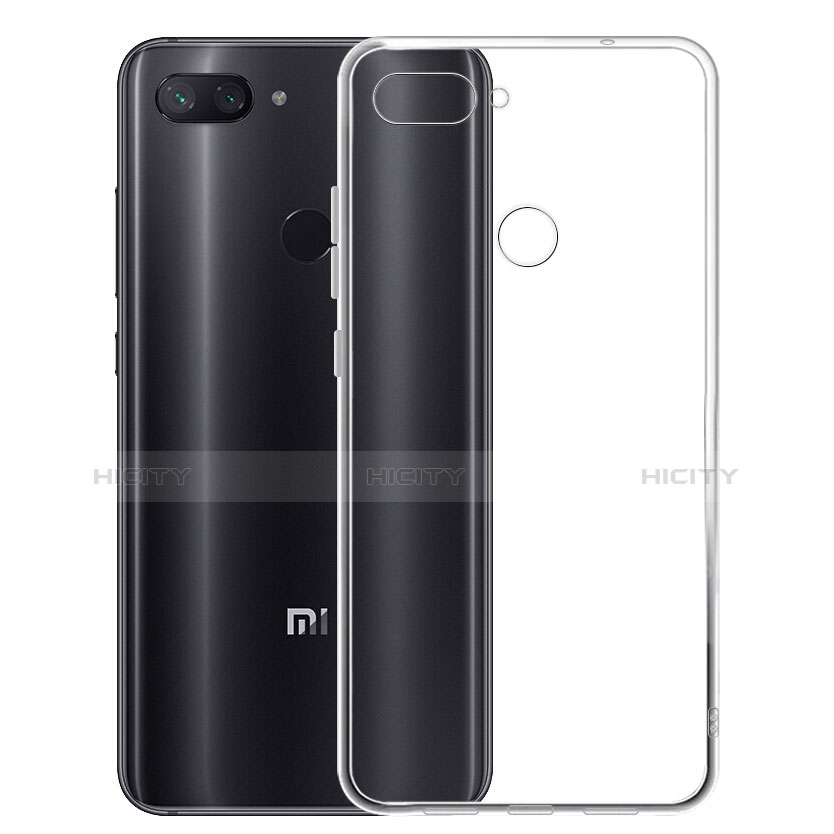 Silikon Schutzhülle Ultra Dünn Tasche Durchsichtig Transparent T07 für Xiaomi Mi 8 Lite Klar