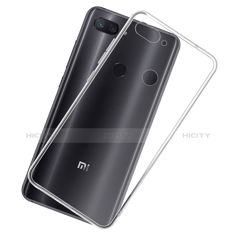 Silikon Schutzhülle Ultra Dünn Tasche Durchsichtig Transparent T07 für Xiaomi Mi 8 Lite Klar