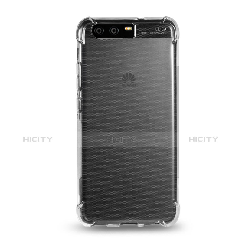 Silikon Schutzhülle Ultra Dünn Tasche Durchsichtig Transparent T08 für Huawei P10 Klar Plus