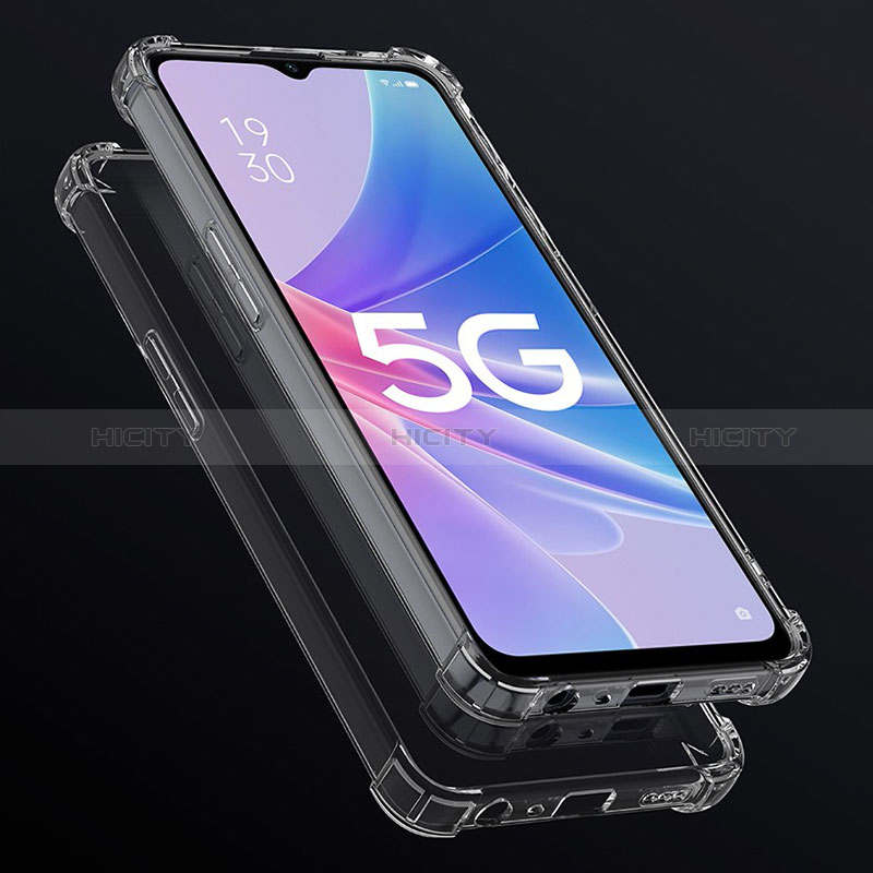 Silikon Schutzhülle Ultra Dünn Tasche Durchsichtig Transparent T08 für Oppo A1 5G Klar