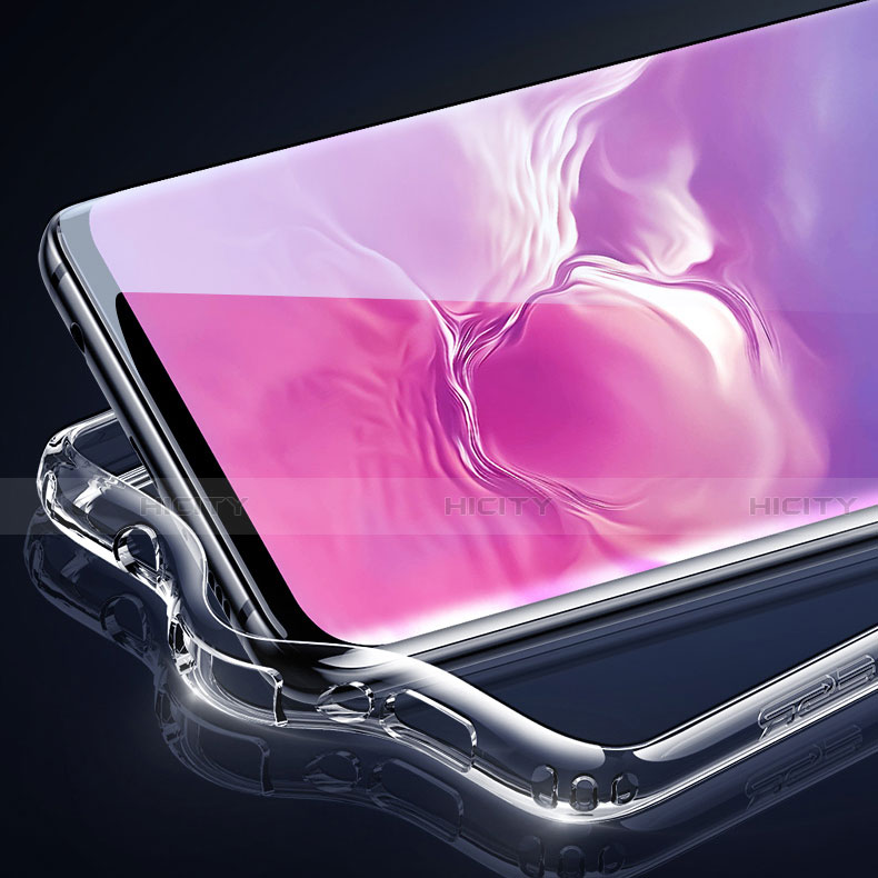 Silikon Schutzhülle Ultra Dünn Tasche Durchsichtig Transparent T08 für Samsung Galaxy S10 5G Klar