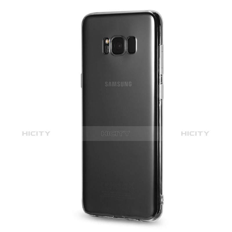 Silikon Schutzhülle Ultra Dünn Tasche Durchsichtig Transparent T08 für Samsung Galaxy S8 Klar