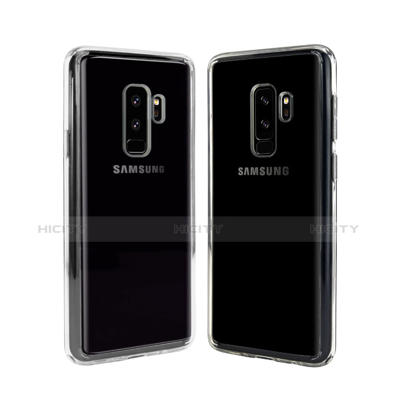 Silikon Schutzhülle Ultra Dünn Tasche Durchsichtig Transparent T08 für Samsung Galaxy S9 Plus Klar