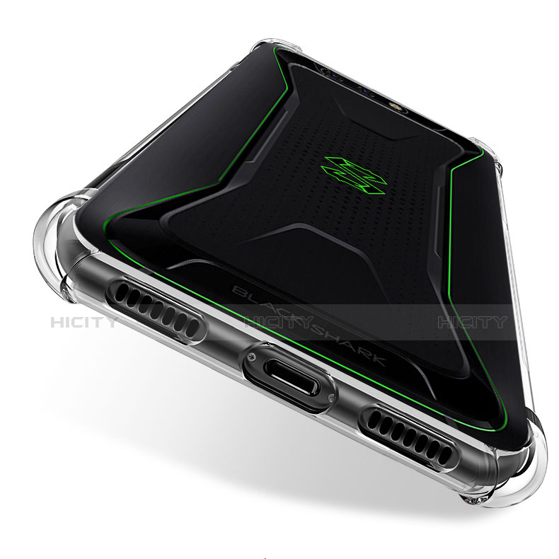 Silikon Schutzhülle Ultra Dünn Tasche Durchsichtig Transparent T08 für Xiaomi Black Shark Klar