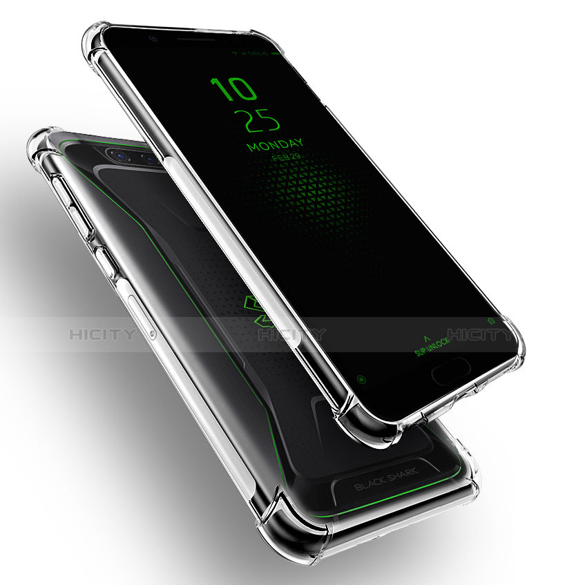 Silikon Schutzhülle Ultra Dünn Tasche Durchsichtig Transparent T08 für Xiaomi Black Shark Klar