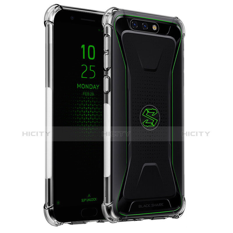 Silikon Schutzhülle Ultra Dünn Tasche Durchsichtig Transparent T08 für Xiaomi Black Shark Klar