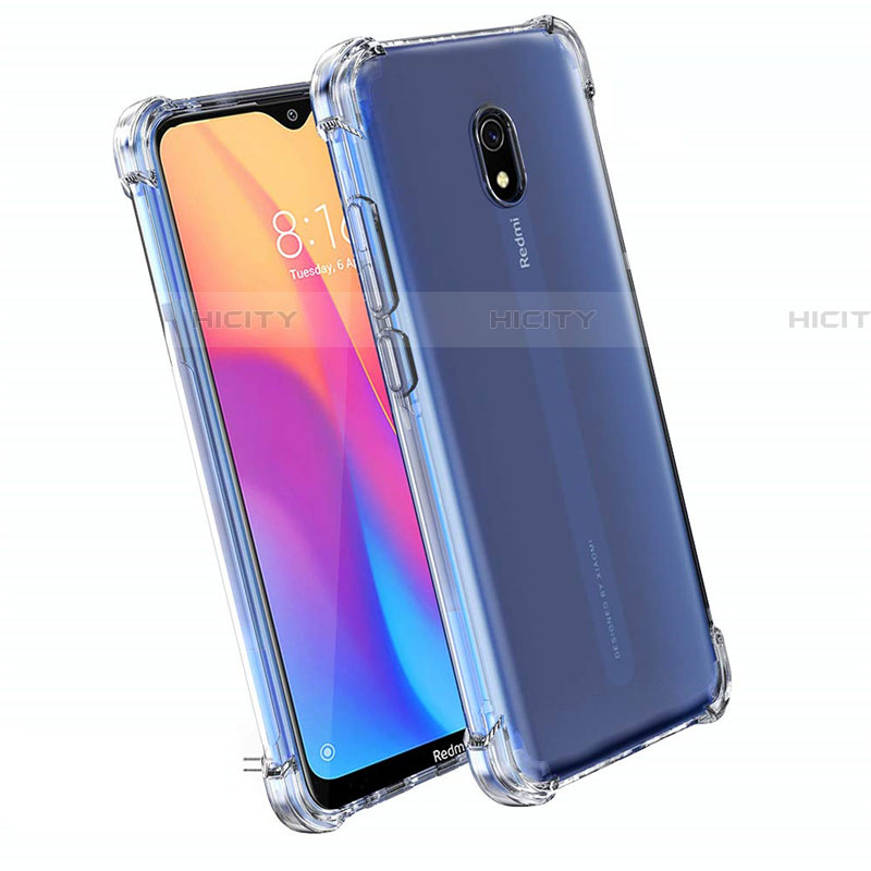 Silikon Schutzhülle Ultra Dünn Tasche Durchsichtig Transparent T08 für Xiaomi Redmi 8A Klar