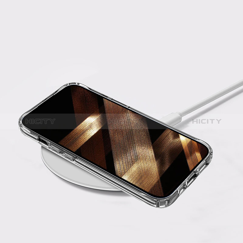 Silikon Schutzhülle Ultra Dünn Tasche Durchsichtig Transparent T09 für Apple iPhone 14 Pro Klar