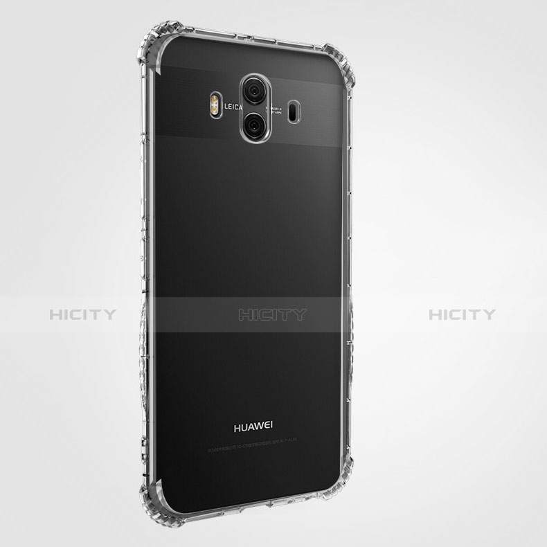 Silikon Schutzhülle Ultra Dünn Tasche Durchsichtig Transparent T09 für Huawei Mate 10 Klar