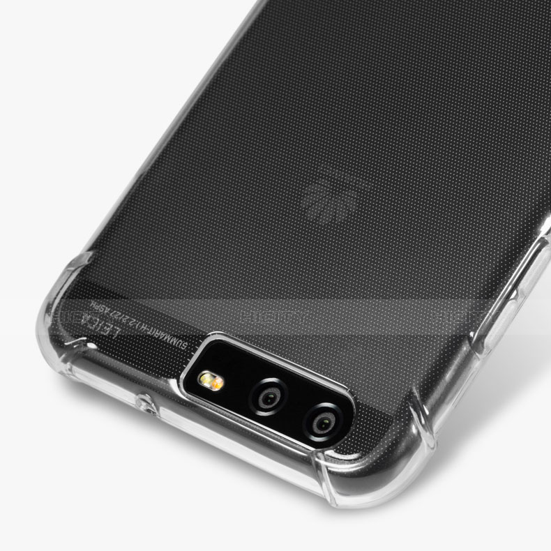 Silikon Schutzhülle Ultra Dünn Tasche Durchsichtig Transparent T09 für Huawei P10 Klar