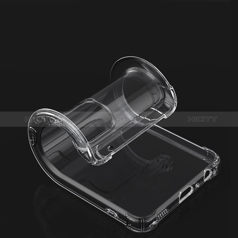 Silikon Schutzhülle Ultra Dünn Tasche Durchsichtig Transparent T09 für Samsung Galaxy A52s 5G Klar groß