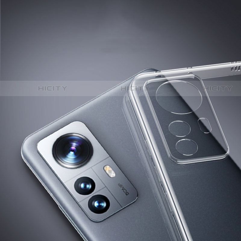 Silikon Schutzhülle Ultra Dünn Tasche Durchsichtig Transparent T09 für Xiaomi Mi 12 5G Klar groß