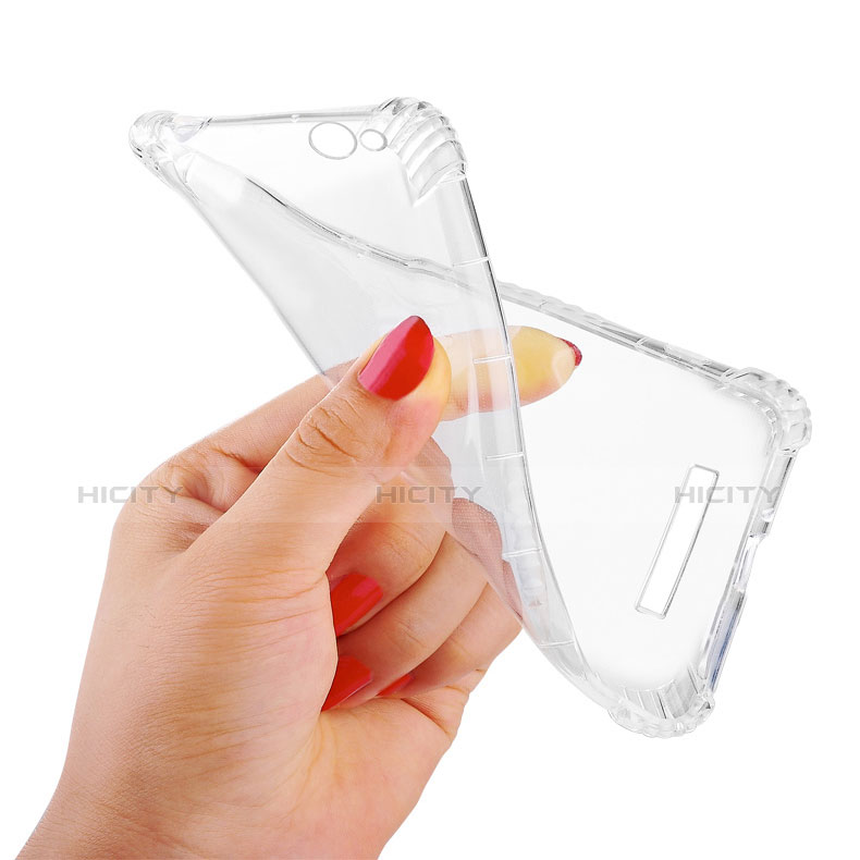 Silikon Schutzhülle Ultra Dünn Tasche Durchsichtig Transparent T09 für Xiaomi Redmi 4A Klar