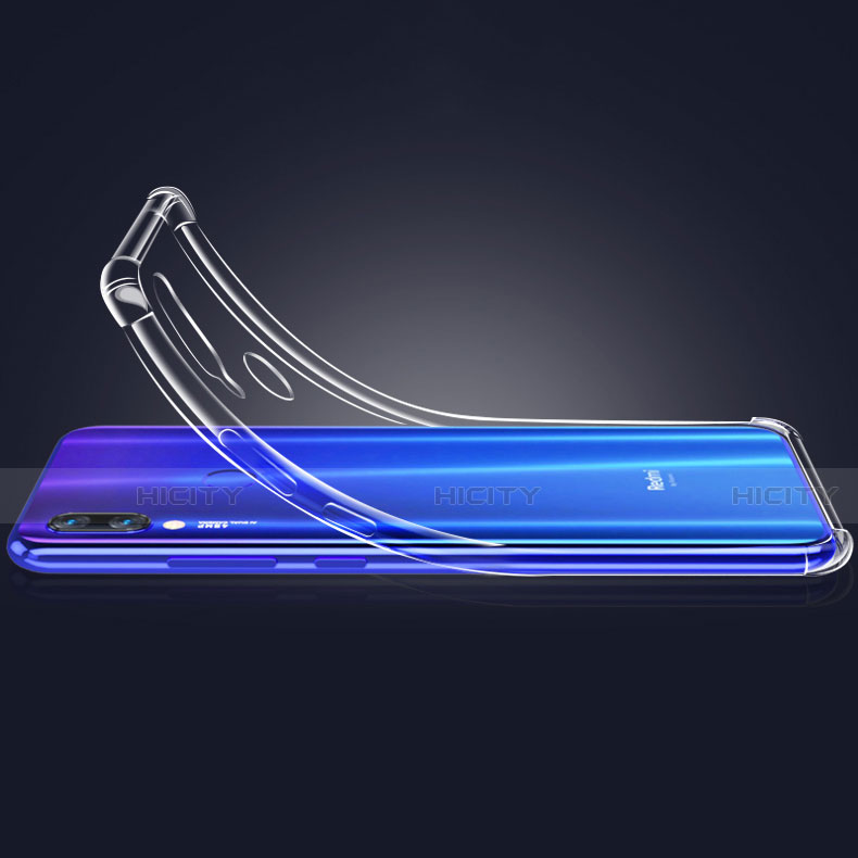 Silikon Schutzhülle Ultra Dünn Tasche Durchsichtig Transparent T09 für Xiaomi Redmi Note 7 Pro Klar