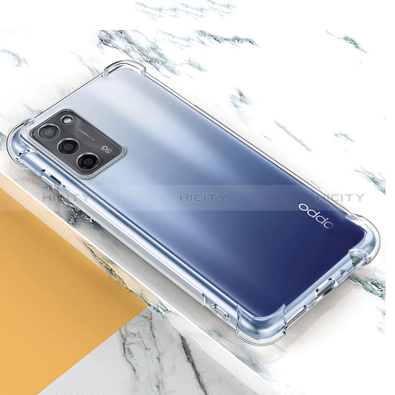 Silikon Schutzhülle Ultra Dünn Tasche Durchsichtig Transparent T10 für Oppo A56 5G Klar