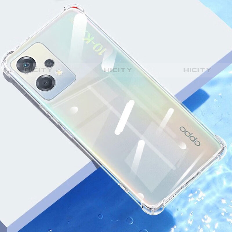 Silikon Schutzhülle Ultra Dünn Tasche Durchsichtig Transparent T10 für Oppo K10X 5G Klar groß