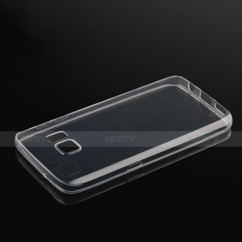 Silikon Schutzhülle Ultra Dünn Tasche Durchsichtig Transparent T10 für Samsung Galaxy S7 Edge G935F Klar