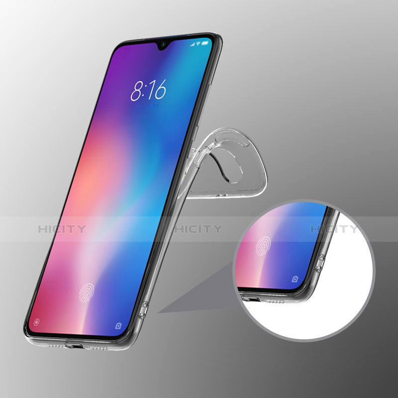 Silikon Schutzhülle Ultra Dünn Tasche Durchsichtig Transparent T10 für Xiaomi Mi 9 Klar