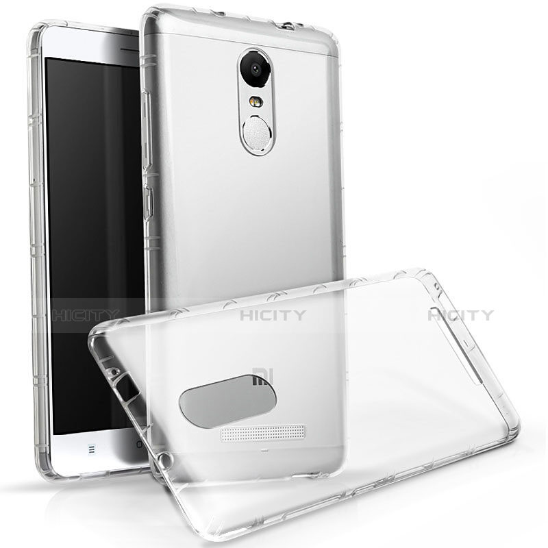 Silikon Schutzhülle Ultra Dünn Tasche Durchsichtig Transparent T10 für Xiaomi Redmi Note 3 MediaTek Klar