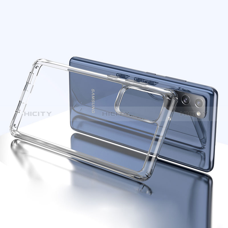 Silikon Schutzhülle Ultra Dünn Tasche Durchsichtig Transparent T11 für Samsung Galaxy S20 5G Klar