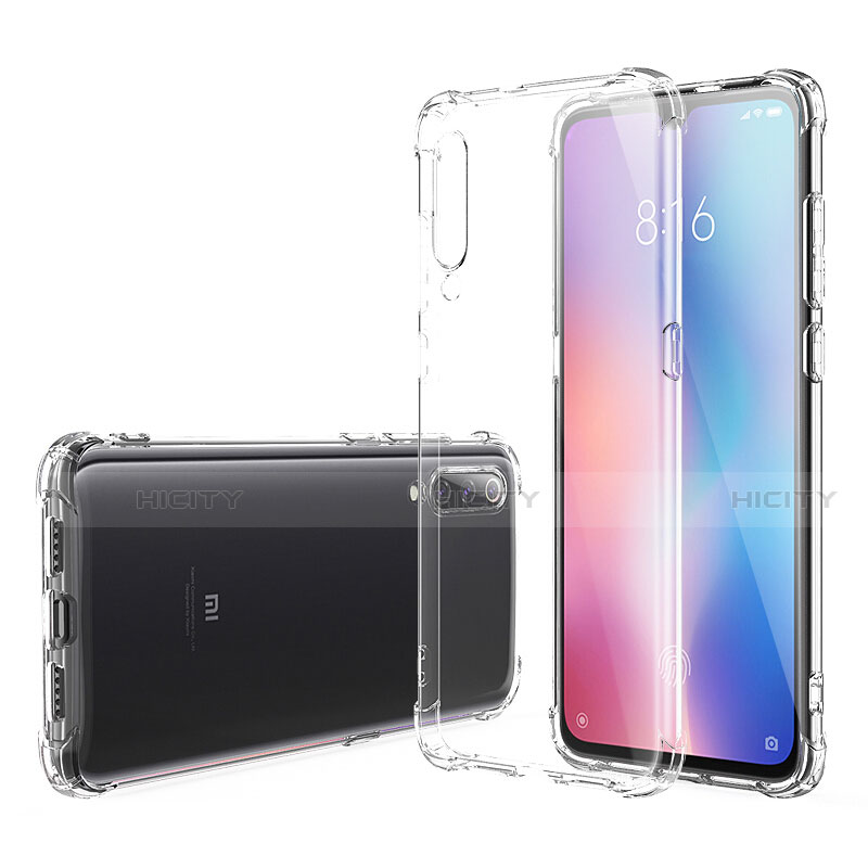 Silikon Schutzhülle Ultra Dünn Tasche Durchsichtig Transparent T11 für Xiaomi Mi 9 Lite Klar